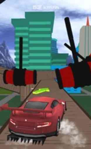 Imposible Car Stunts Mega Ramp 2