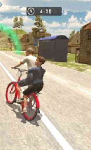 Kids BMX Bicycle Taxi Sim 2018 3