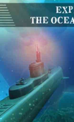 Guerra Armada: Submarino Simulador 3D 2