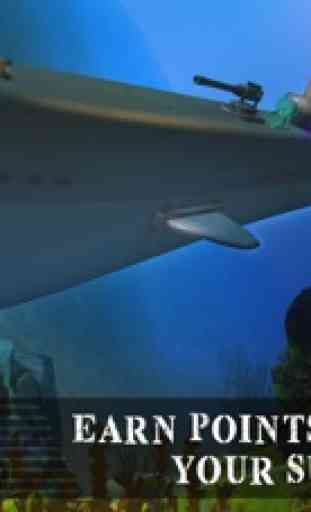 Guerra Armada: Submarino Simulador 3D 4