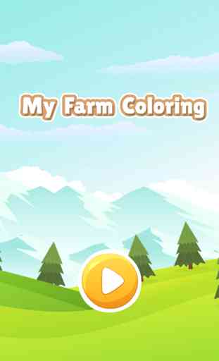 My farm animal coloring book games for kids 1