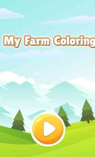 My farm animal coloring book games for kids 4