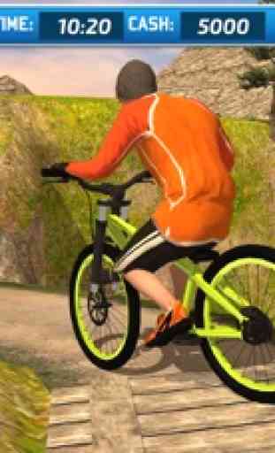 Offroad bicycle rider - uphill mountain BMX rider 2