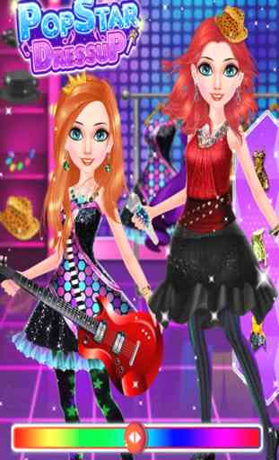 Pop Star Girls Salon Dress Up 4