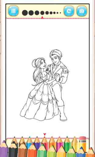 Princess Fairy Tale Coloring Book 1