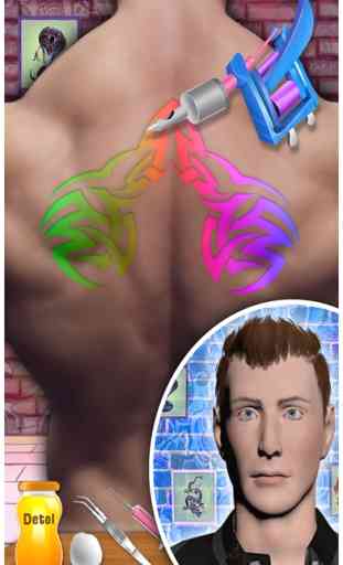 Celebrity Tattoo Design 3D : Virtual Tattoo Maker 2