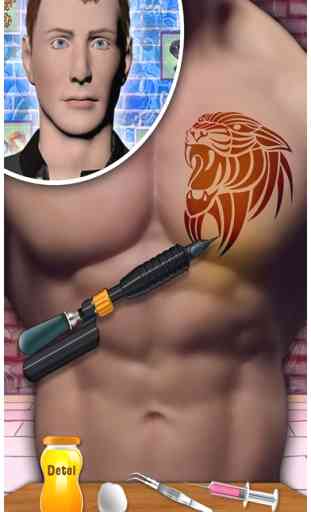Celebrity Tattoo Design 3D : Virtual Tattoo Maker 4