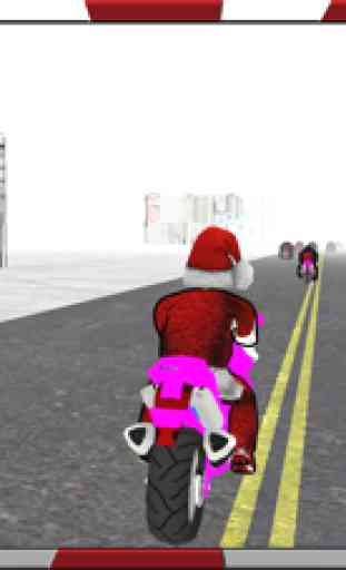 Santa Claus en pesado Aventura en bicicleta simula 2