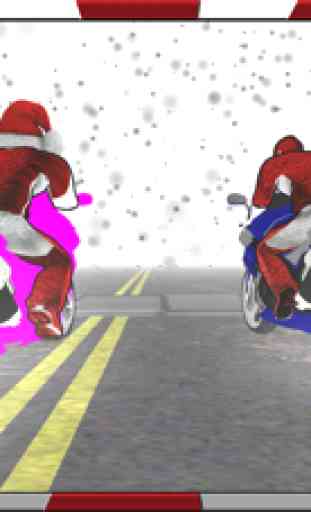 Santa Claus en pesado Aventura en bicicleta simula 4