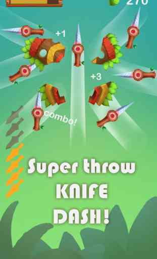Throw knife : hit to target 4