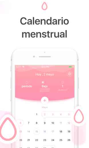 Regla & menstruación, período 2