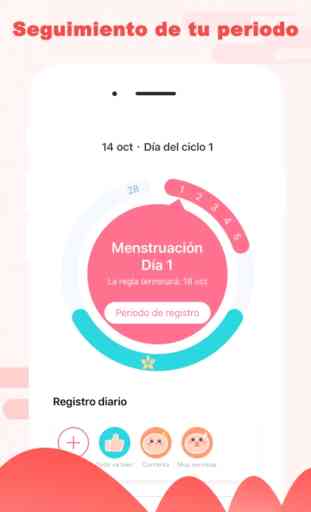 Ciclo Menstrual Calendario 1