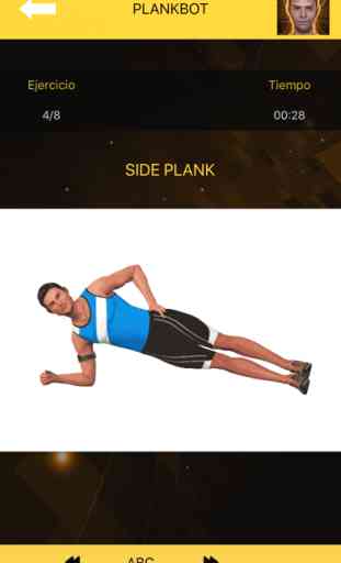 Plancha ejercicio - Plank Bot 2
