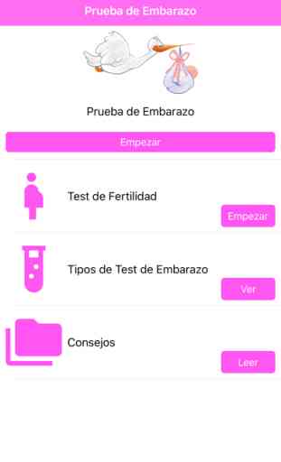 Prueba de embarazo – Test 1