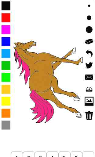 Libro para colorear caballos para niñas: aprender a dibujar poni, caballo y más 1