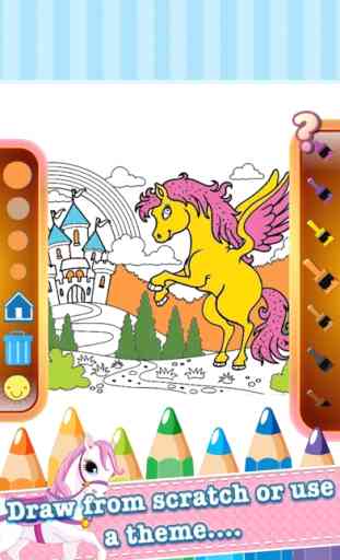 Dibujo para caballos nuevos juegos para niños 3