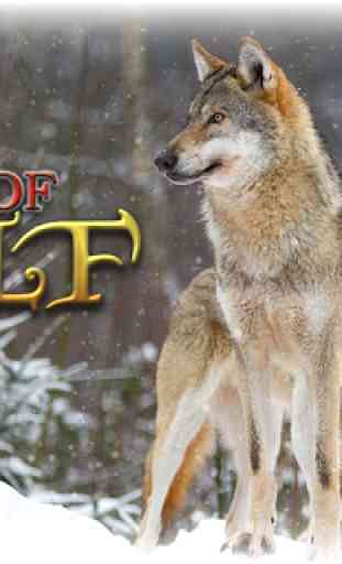 Juego de supervivencia de caza de animales - Wolf 1