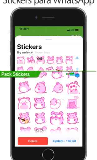 Stickers Packs para WhatsApp! 1