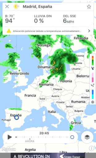 Storm Radar: mapa del tiempo 1