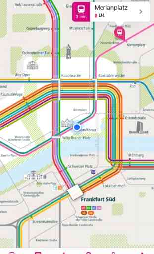 Frankfurt Rail Map Lite 1