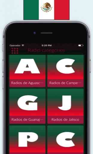 México Radios - Emisoras de Radio Mexicanas FM AM 1