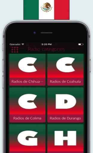 México Radios - Emisoras de Radio Mexicanas FM AM 2