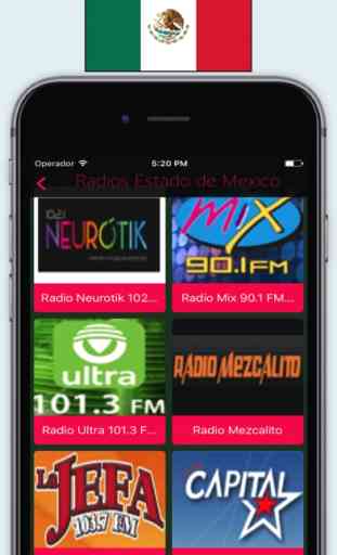 México Radios - Emisoras de Radio Mexicanas FM AM 3