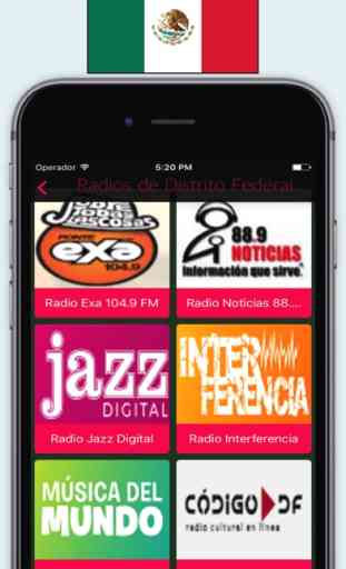 México Radios - Emisoras de Radio Mexicanas FM AM 4