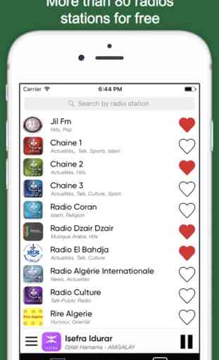 Radio Argelia : algerian radios FM 1