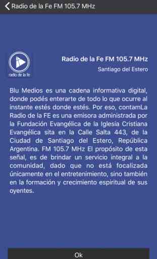 Radio de la Fe FM 105.7 MHz 3