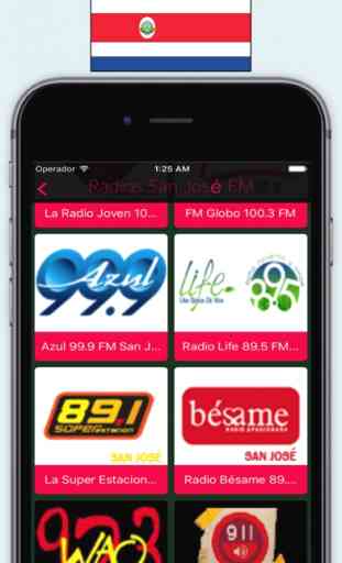 Radios Costa Rica / Emisoras de Radio en Vivo FM 1