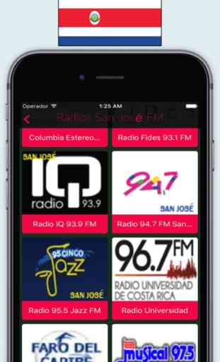Radios Costa Rica / Emisoras de Radio en Vivo FM 2