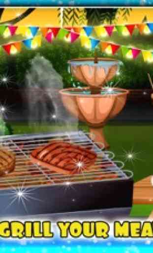 Kids Cooking Restaurant Barbecue Food Maker Game 1