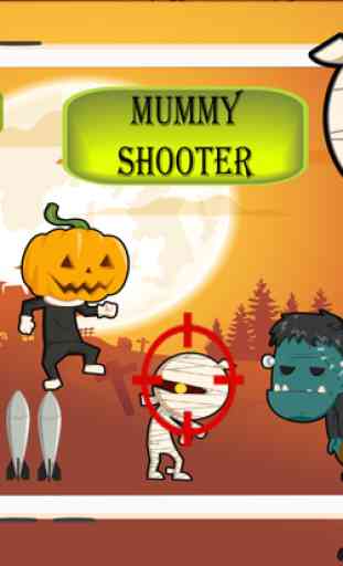 Killer momia de Halloween: Niños Juego de Disparos 2