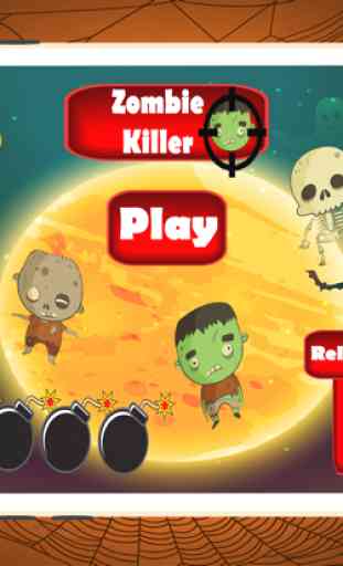 Killer Zombies de Halloween: Juegos para niños 2