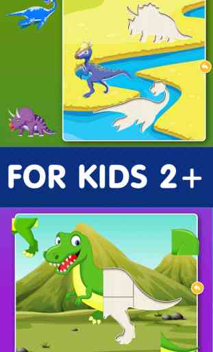 Puzzle Juegos educativo de dinosaurios Gratis 2