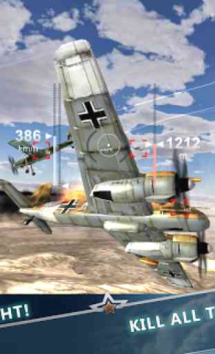 WW2 batalla aviones 3D 1
