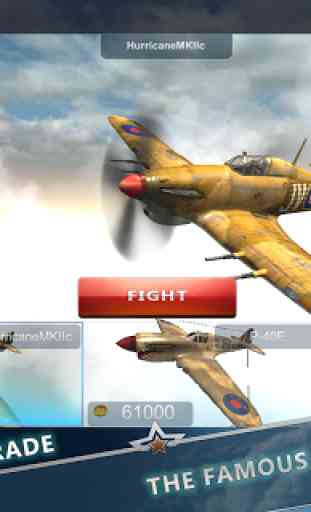 WW2 batalla aviones 3D 3