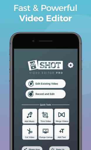 Editor de vídeos zShot 1