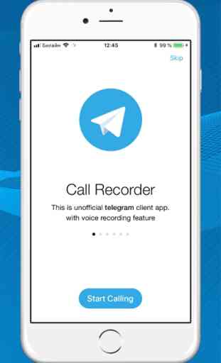 Grabadora de llamadas Telegram 2