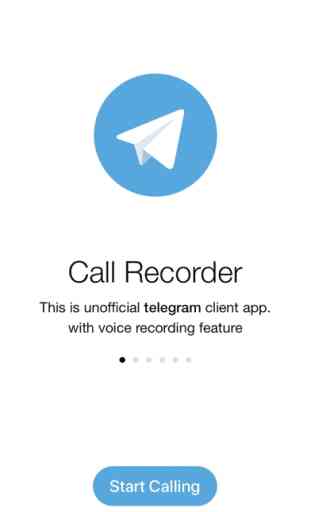 Grabadora de llamadas Telegram 4