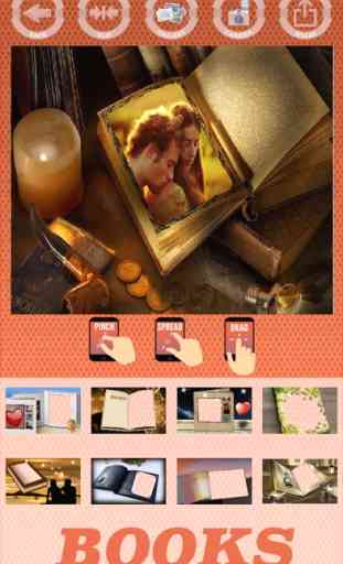 Libros marcos de fotos para editar  crear tarjetas 3