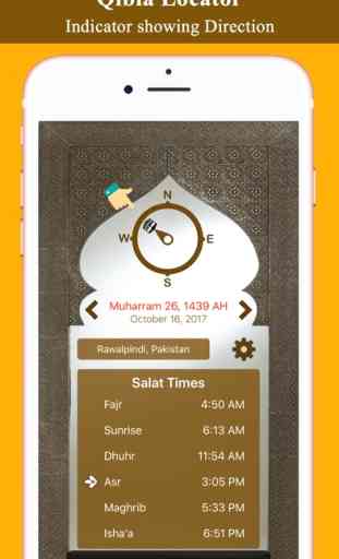 Tiempos de oración y Qibla PRO 2