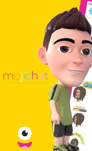 Mojichat: Emoji Animados en 3D 1