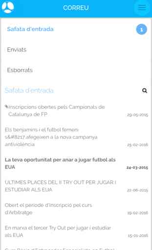 Futbol.cat, Portal del Federat 3