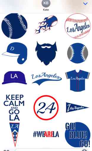 Los Angeles Baseball N.L. Pack 2