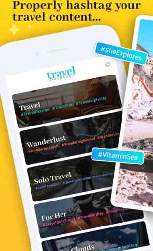 Travel Hashtags - Copiar Pegar 1