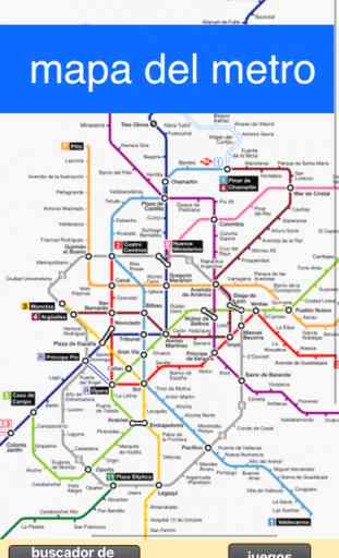 Metro de Madrid - Mapa y Buscador de Itinerarios 2