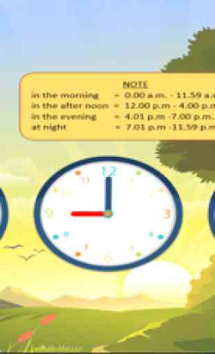 Aprender a decir la hora con reloj analógico que se adapta para los niños 4
