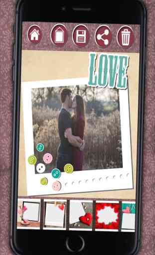 Foto marcos de amor - Fotomontaje de marcos de amor para editar tus imágenes románticas 4